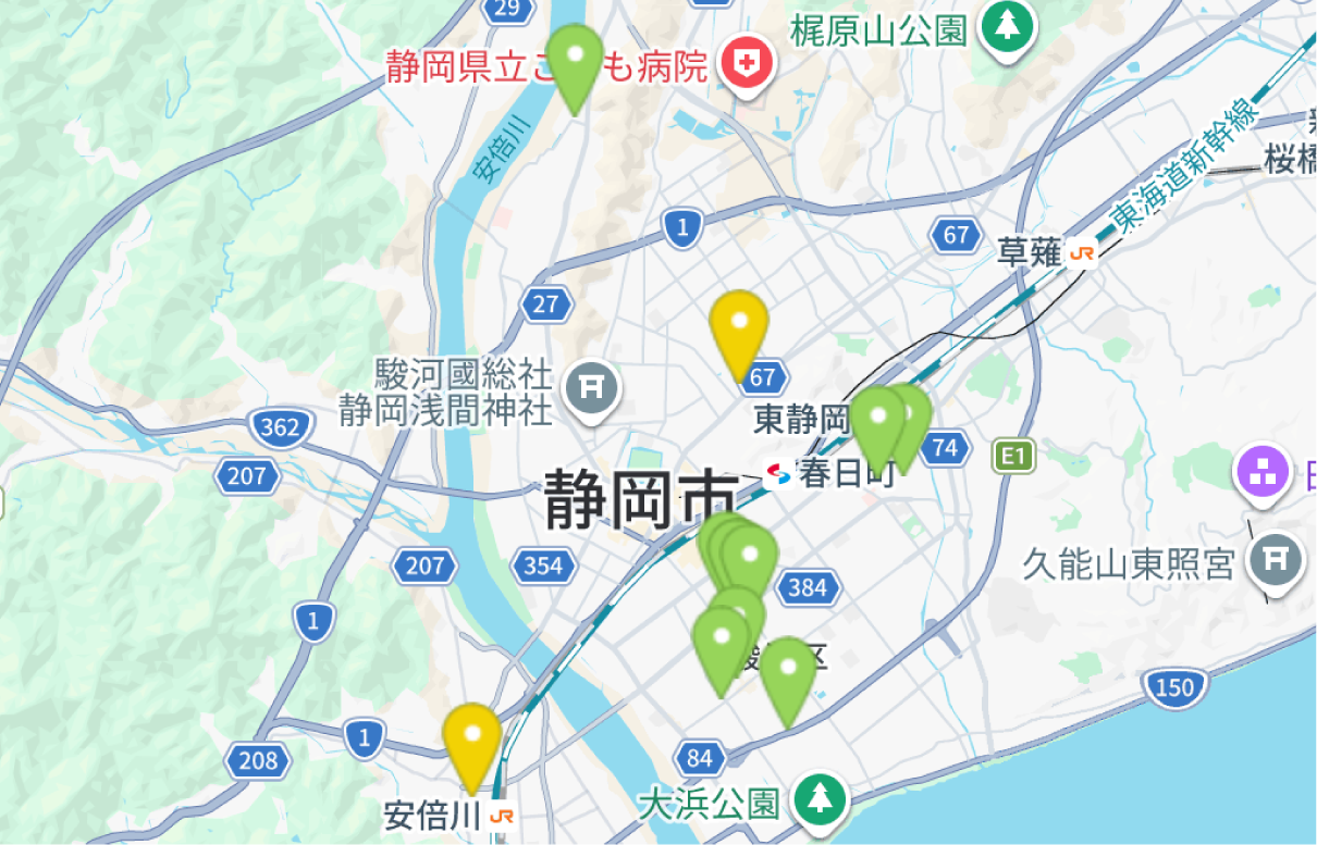 GPS位置情報を可視化
