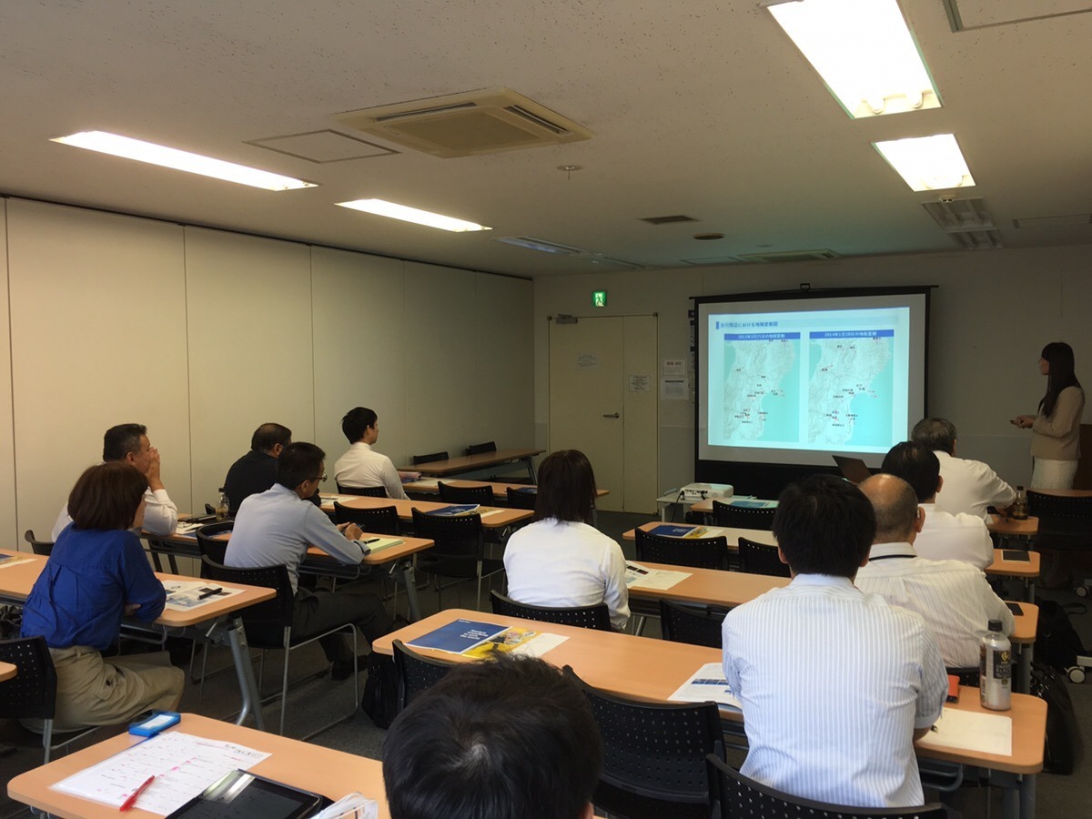 9/20・25 東京 「地震予測と安否確認」BCPセミナーを開催致しました。